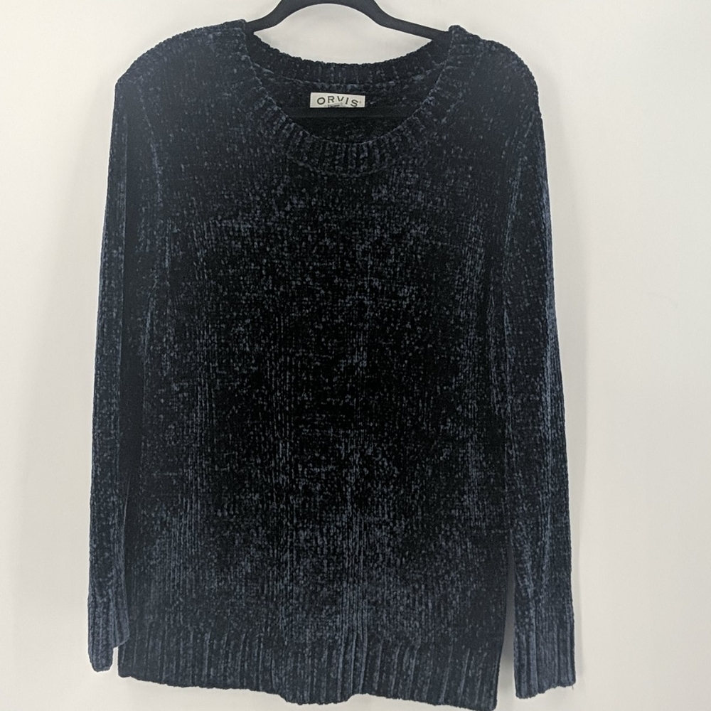 ORVIS Velour Crewneck Sweater